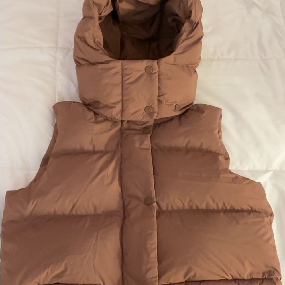 lululemon athletica Brown Puffer Jacket